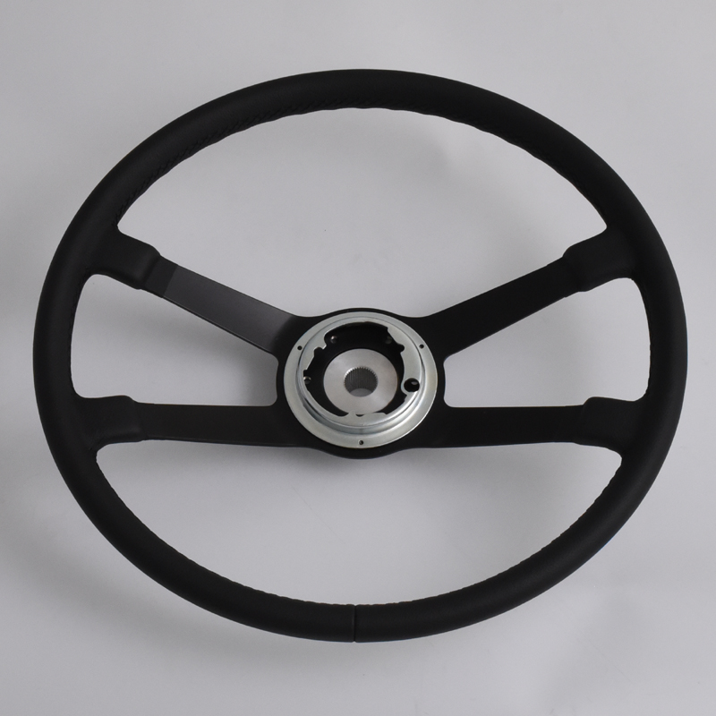 15.5″ Reproduction VDM leather rim steering wheel Restoration Porsche 901 911 912 Featured Image