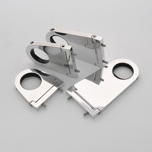 Polished Billet Aluminum Swivel Steering Column Drop Mount