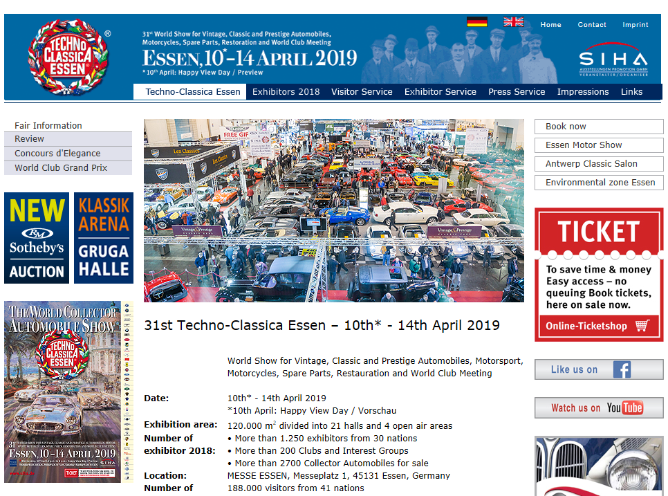 2019 Techno Classica Essen