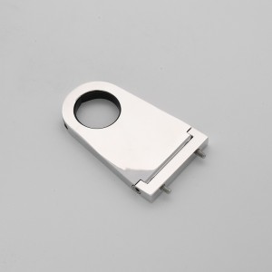 Aluminum CNC Machine Swivel Mount Polished Billet Steering Column Drop