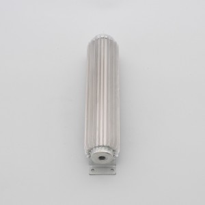 Universal 12″ Dual Pass Finned Aluminum Transmission Oil Cooler 15″ Aluminum Finned Single Pass Engine Oil Cooler with NPT Fitting