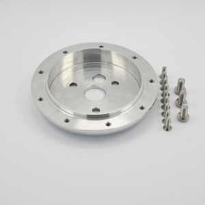 Polished Aluminum Billet Conversion Spacer for 9 Bolts Pattern Steering Wheel