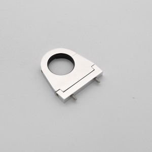 Aluminum CNC Machine Swivel Mount Polished Billet Steering Column Drop