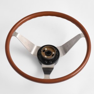 14” Opel GT Classic Steering Wheels Wood Grip with Black line Opel Classic Parts