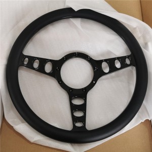 350mm Aluminum Billet Chrome Steering Wheel for Ford Fairlane Galaxie 14 inch