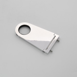 Aluminum CNC Machine Swivel Mount Polished Billet Steering Column Drop