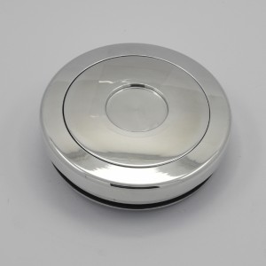 Polished Horn Button Steering Wheel  Center Cap with 6061-T6 Aluminum
